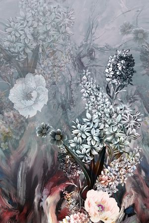 复古印花花型图片