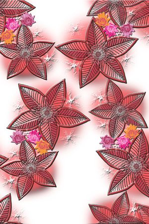 花卉印花花型图片