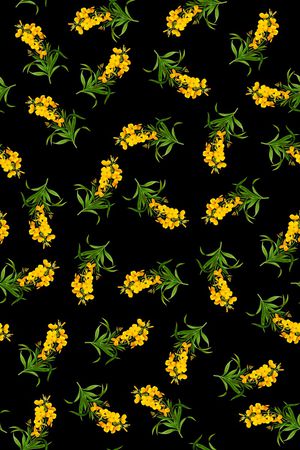 花卉印花花型图片