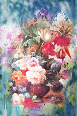 欧洲印花花型图片
