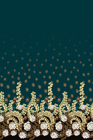小碎花印花花型图片