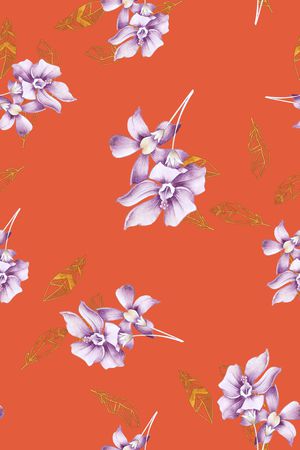 素雅印花花型图片