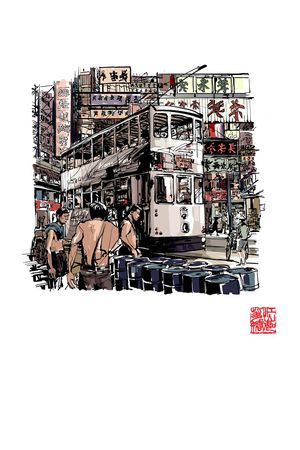 抽象印花花型图片