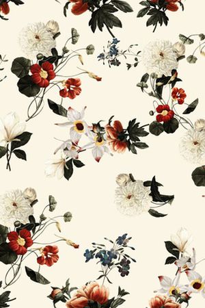 玫瑰花印花花型图片