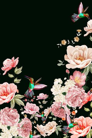 定位花印花花型图片