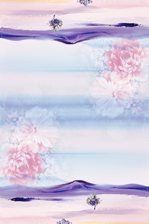 围巾印花花型图片