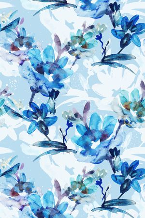 年轻女性印花花型图片