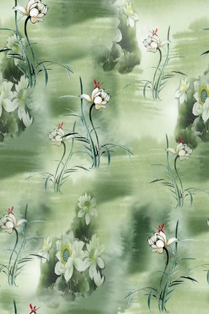 女装印花花型图片