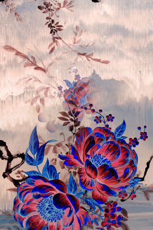 肌理印花花型图片