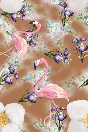 数码花型印花花型图片
