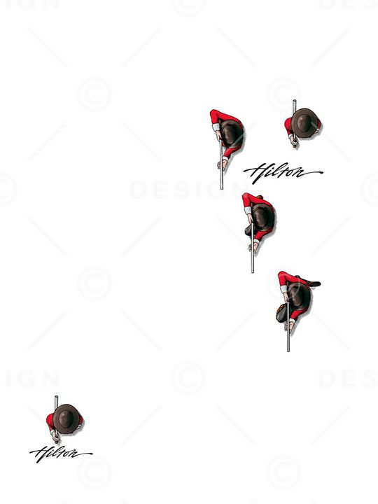 人物印花花型图片