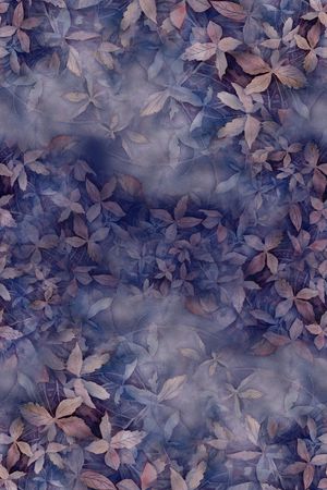 水彩印花花型图片