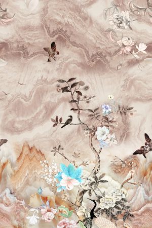 素雅印花花型图片