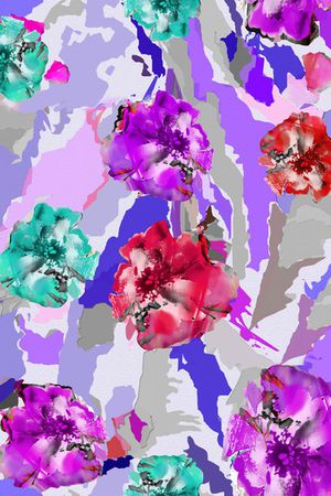 欧洲印花花型图片