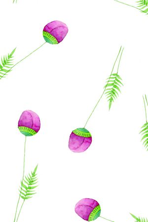 简约印花花型图片