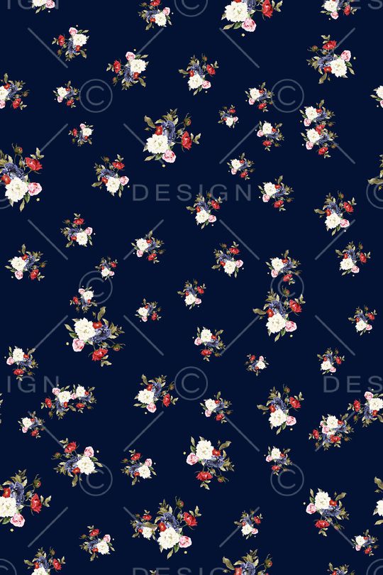 数码花型印花花型图片