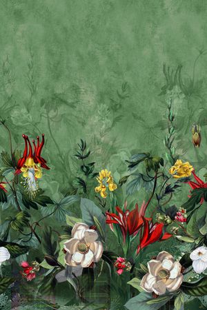 花卉印花花型图片