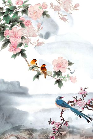 小清新印花花型图片