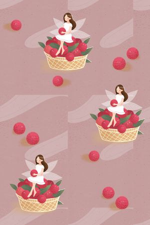 水果印花花型图片