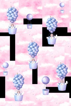 水果印花花型图片