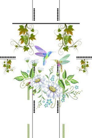 炫彩印花花型图片