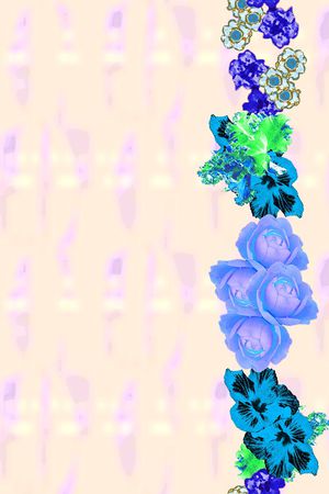 迷幻印花花型图片