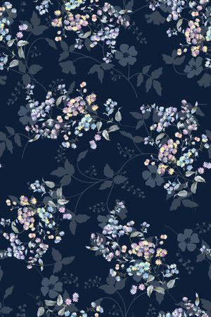 花卉印花花型图片