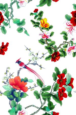 数码花型印花花型图片
