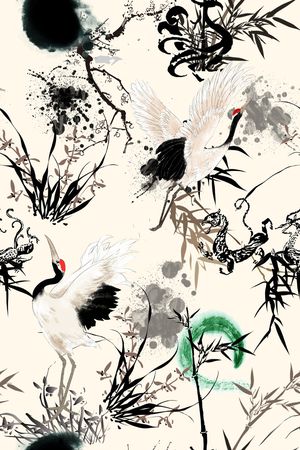 数码花型印花花型图片