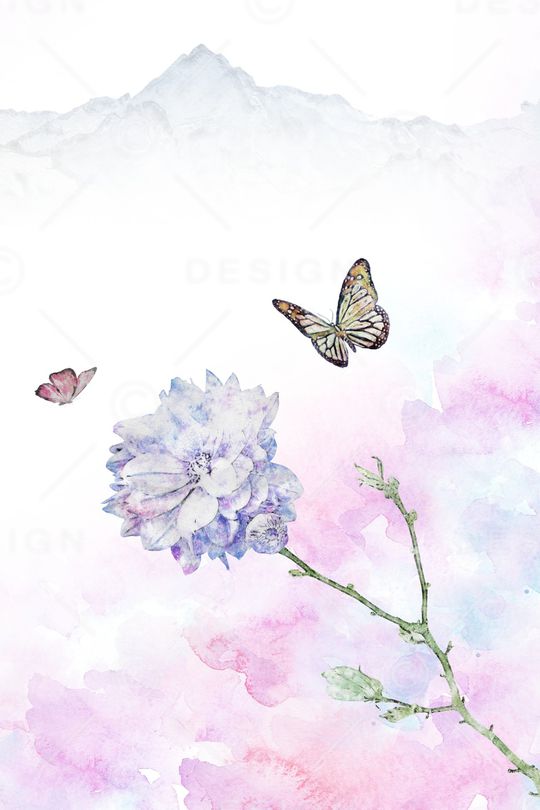 数码花型印花花型图片