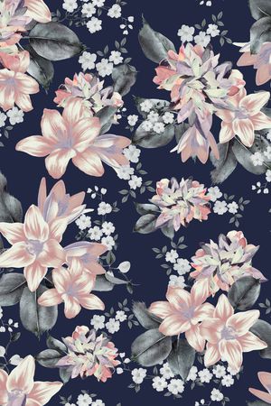 休闲印花花型图片