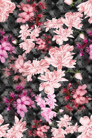 女装印花花型图片