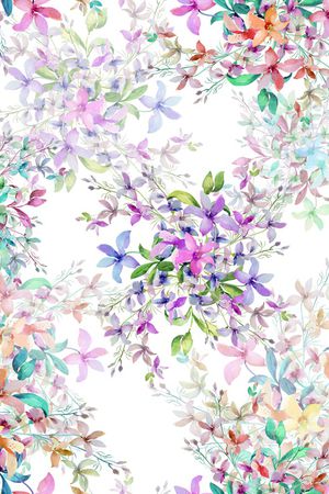 数码花型印花花型图片