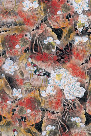 数码花型印花花型图片