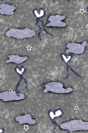 星空印花花型图片