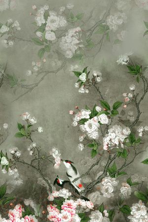 定位花印花花型图片