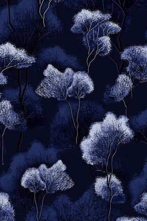 树枝印花花型图片