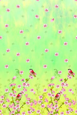 数码花型印花花型图片