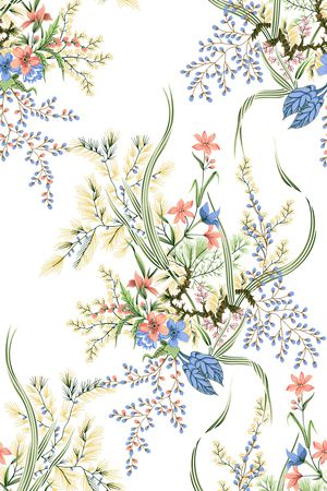 数码花型印花花型图片