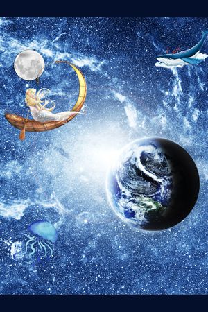 星空印花花型图片