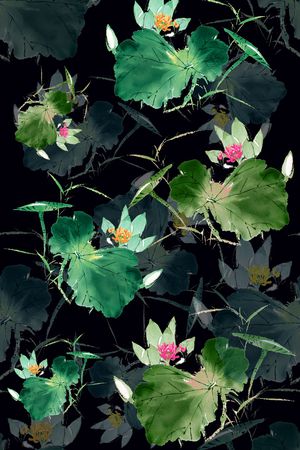 女装印花花型图片
