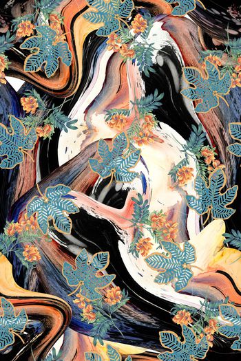 数码花型印花花型图片