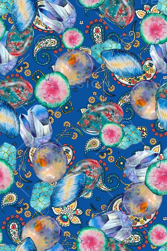 数码花型印花花型图片