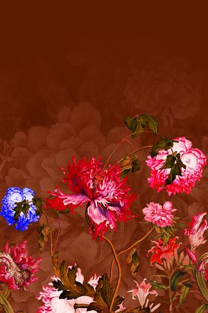 国画印花花型图片