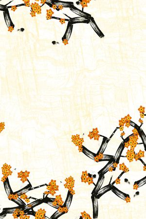 抽象印花花型图片