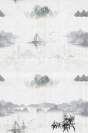 简约印花花型图片