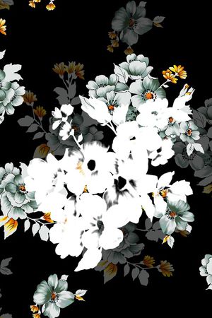 数码花型印花花型图片
