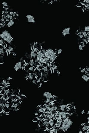 数码花型印花花型图片