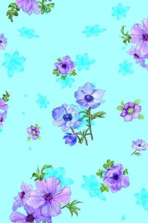 数码花型印花花型图片