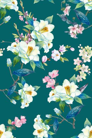 梅花印花花型图片
